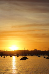 Fototapeta premium The sky at sunset