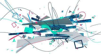 Naklejka premium abstract trendy background