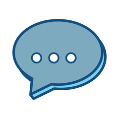 Speech bubble icon