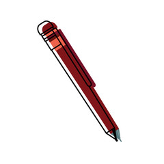 Pencil utensil icon