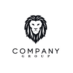 Elegant Head Lion Logo Template