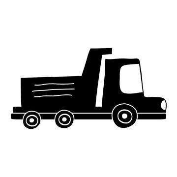 recommend clip art: silhouette dump truck industry and contruccion vehicle