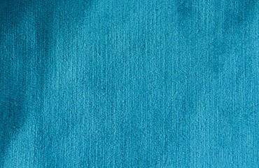 turquoise velvet fabric background