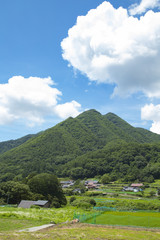 Japanese country's landscape