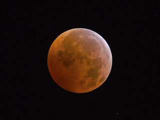 Obraz na płótnie Canvas Lunar Eclipse