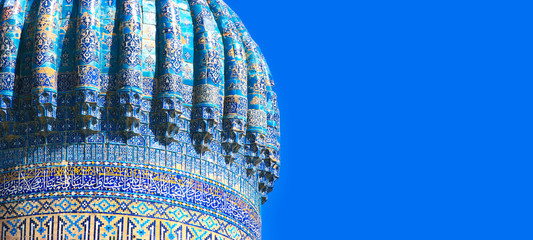 Uzbekistan - Samarkand (Gour Emir) - obrazy, fototapety, plakaty