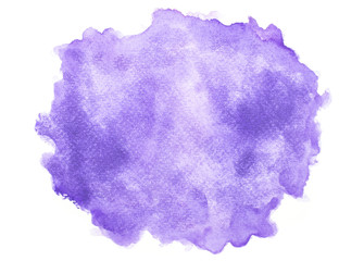 purple watercolor.