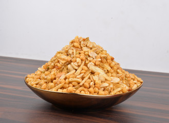 traditional indian Boondi Mixutre Namkeen