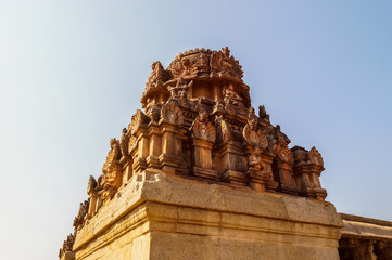 Fototapeta na wymiar Sri Krishna temple in Hampi, India.