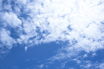 sky, blue, clouds, background, white, beautiful, nature, beauty, color, summer, light, cloudy, space, season, landscape, day, sunny, environment, high, clear, seasonal, weather, sunlight, scenic, fall