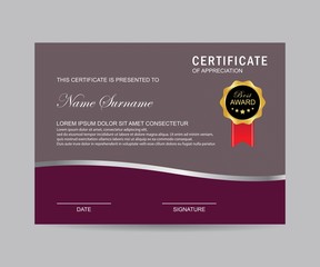 Modern Certificate