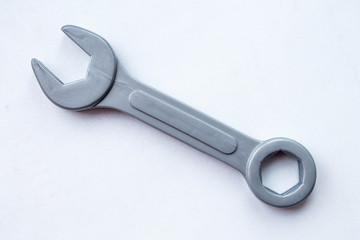 A set of plastic children's instruments for games