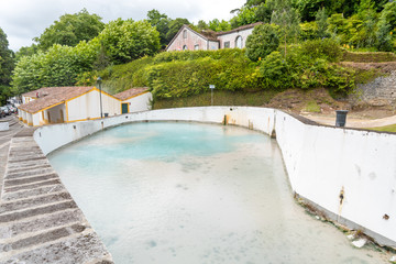Caldeiras in Ribeira Grande on the island of Sao Miguel, Portugal