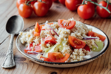 healthy quinoa salad