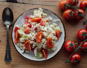 healthy quinoa salad