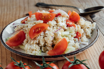 healthy quinoa salad
