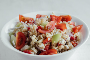healthy quinoa salad