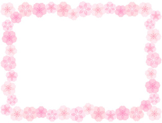 八重桜フレーム