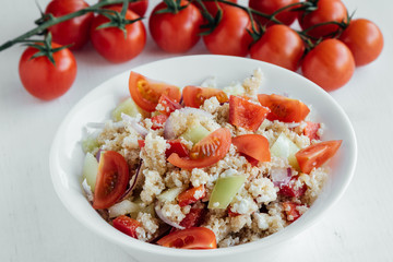 healthy quinoa salad