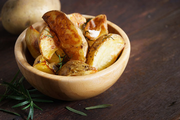 rosemary roasted potatoes.