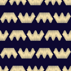 Seamless geometric pattern. The crown's texture. Scribble texture. Bright colors and simple shapes. Trendy seamless pattern designs.