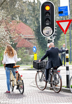Traffic lights for bicycles