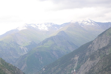 mountains in the tsunta district of Dagestan