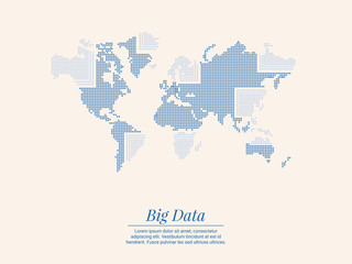 Big data, the extremely large data sets analyzed computationally to reveal patterns, trends, and associations, especially relating to human behavior and interactions. To make the world seamless.