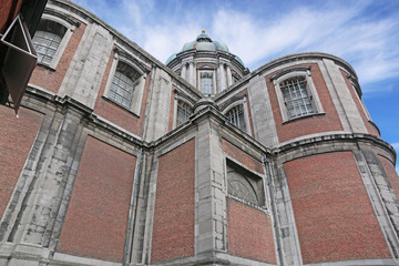 Fototapeta premium St Aubin's Cathedral, Namur, Belgium