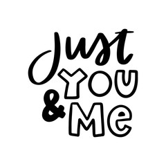 Romantic vector poster