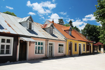 A street in Cetinje, Montenegro