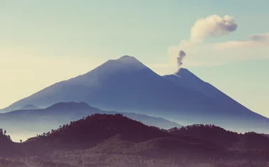 Poster Volcano in Guatemala © Galyna Andrushko