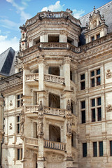 Fototapeta na wymiar Blois. Château, aile François 1er, Loir et Cher, Centre Val de Loire, France