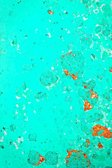 Fototapeta na wymiar Blue surface concrete texture 