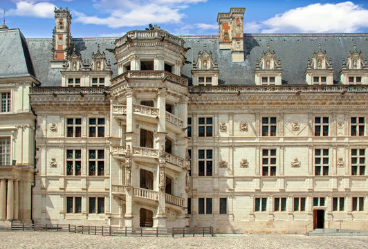 Blois. Château, aile François 1er, Loir et Cher, Centre Val de Loire, France
