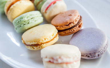 Cookies Macarons Sweet Biscuit