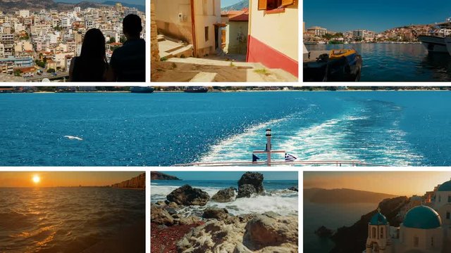 The Greece Collection - A video postcard of some of the most famous points of interest in Greece, including Mykonos, Santorini, Thassos, Delos, Kavala and Thessaloniki