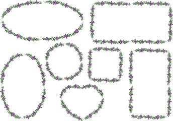 rose and heart shape flower design