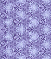 Seamless 3D wall-paper, with the abstract drawing, blue