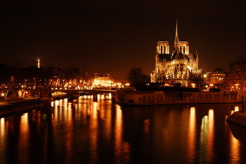 Fototapeta premium L'ile de la cité