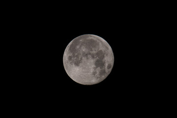 Vollmond Licht blue Moon