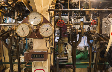 Ship Engine Room