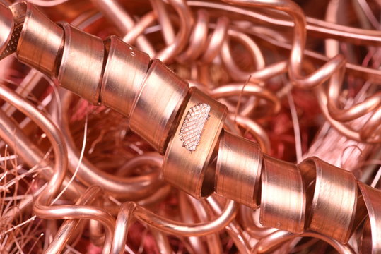 Copper scrap market of raw materials