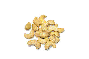 Cashew isolated on white background
