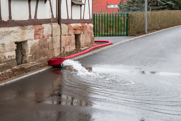 fire department hose flooding