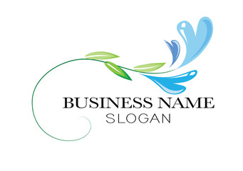 plant icon design background