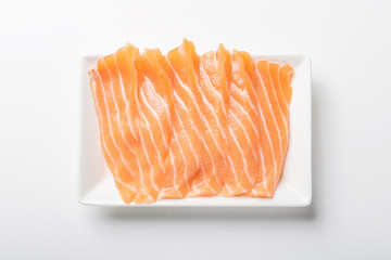 Japanese Salmon Sashimi