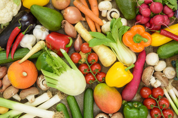 Biogemüse vom Bauernmarkt