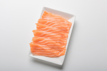 Japanese Salmon Sashimi