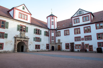 Very old timbered house old town Germany 
